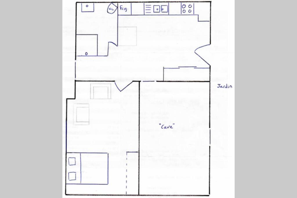 Au Parfait, T2 Rdc, Jardin, Calme, Parking, Idealement Place Apartamento *
